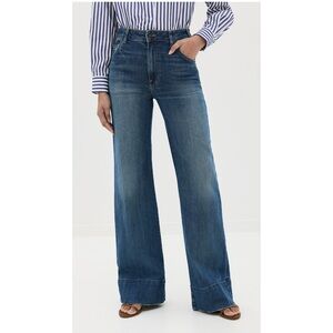 Nili Lotan 25 Nadege Denim Flare Jeans Classic Wash